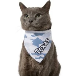 Frisco Gray Camo Personalized Dog & Cat Bandana -Cat Toy Shop 267571 PT8. AC SS1800 V1623164301