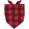 Red Buffalo Plaid Dog & Cat Bandana