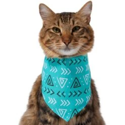Frisco Geometric Dog & Cat Bandana -Cat Toy Shop 267907 PT3. AC SS1800 V1637678544