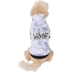 Frisco Woof Tiedye Print Dog & Cat Hoodie -Cat Toy Shop 267986 PT2. AC SS1800 V1637649411
