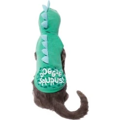 Frisco Doggiesaurus Dog & Cat Hoodie, Green -Cat Toy Shop 268033 PT3. AC SS1800 V1637673755