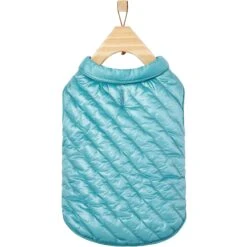 Frisco Lightweight Packable Insulated Dog & Cat Quilted Puffer Coat, Ocean Teal -Cat Toy Shop 268280 PT4. AC SS1800 V1628778984