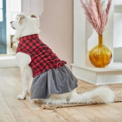 Frisco Flannel Dog & Cat Dress -Cat Toy Shop 268645 PT5. AC SS1800 V1637720226