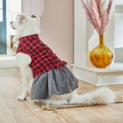 Frisco Flannel Dog & Cat Dress -Cat Toy Shop 268645 PT8. AC SS1800 V1629756634
