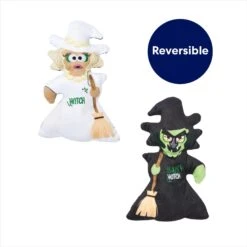 Frisco Halloween Good Witch, Bad Witch Reversible Plush Cat Toy With Catnip -Cat Toy Shop 270301 PT2. AC SS1800 V1689872847