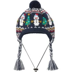 Frisco Jolly Snowman Dog & Cat Knitted Hat