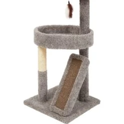 Frisco 44-in Real Carpet Cat Tree With Replaceable Corrugate Scratcher -Cat Toy Shop 282757 PT4. AC SS1800 V1621948706