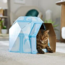 Frisco Igloo Cardboard Cat House -Cat Toy Shop 287293 PT4. AC SS1800 V1692035193