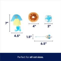 Frisco Holiday 8 Days Of Hanukkah Cardboard Calendar With Toys For Cats -Cat Toy Shop 287301 PT2. AC SS1800 V1695045711