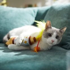 Frisco New Year's Eve Firework Plush Kicker Cat Toy With Catnip -Cat Toy Shop 288474 PT3. AC SS1800 V1638288685