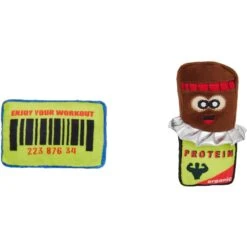 Frisco Protein Bar & Gym Membership Plush Cat Toy With Catnip -Cat Toy Shop 288951 PT2. AC SS1800 V1638335189