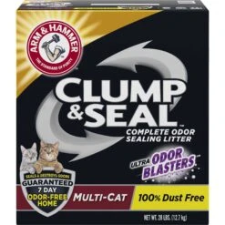 Frisco Plush, Teaser, Ball & Tri-Tunnel Variety Pack Cat Toy With Catnip, 20 Count & Arm & Hammer Litter Clump & Seal Multi-Cat Scented Clumping Clay Cat Litter -Cat Toy Shop 293064 PT3. AC SS1800 V1620013628