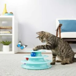 Temptations Classic Tasty Chicken Flavor Soft & Crunchy Cat Treats & Frisco Butterfly Cat Tracks Cat Toy -Cat Toy Shop 293918 PT5. AC SS1800 V1620087426