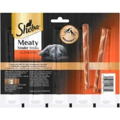 Sheba Meaty Tender Sticks Chicken Flavor Soft Adult Cat Treats & Frisco Moppy Ball Cat Toy With Catnip -Cat Toy Shop 298506 PT2. AC SS1800 V1623204147