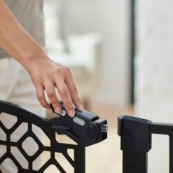 Frisco Metal Geometric Pattern Extra Wide Auto-close Dog Gate -Cat Toy Shop 299512 PT4. AC SS1800 V1627306665