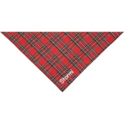 Frisco Tartan Plaid Embroidered Personalized Dog & Cat Bandana -Cat Toy Shop 301157 PT3. AC SS1800 V1628013767