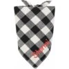 Frisco Buffalo Check Embroidered Personalized Dog & Cat Bandana