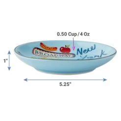 Frisco New York Non-skid Ceramic Cat Dish & Frisco New York Non-skid Ceramic Cat Bowl -Cat Toy Shop 302488 PT3. AC SS1800 V1623042163