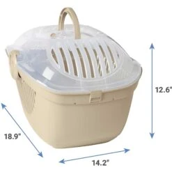 Frisco Top Loading Cat Kennel & American Journey 100% Chicken Freeze-Dried Grain-Free Cat Treats -Cat Toy Shop 302894 PT2. AC SS1800 V1623055344