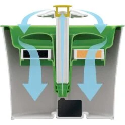 Catit Flower Plastic Cat Fountain & Frisco Pet Toy & Bowl Cleaning Wipes, 70 Count -Cat Toy Shop 303288 PT3. AC SS1800 V1623043963