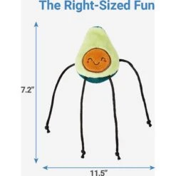 Frisco Cactus Cat Scratching Post & Frisco Dangly Avocado Buddy Plush Cat Toy With Catnip -Cat Toy Shop 303380 PT5. AC SS1800 V1623084157