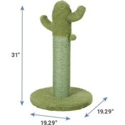 Frisco Cactus Cat Scratching Post & Frisco Taco Plush Cat Toy With Catnip -Cat Toy Shop 303382 PT2. AC SS1800 V1623047852