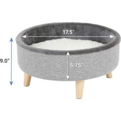 Frisco Modern Round Elevated Cat Bed & Frisco Modern Tunnel Elevated Cat Bed -Cat Toy Shop 303470 PT2. AC SS1800 V1623057757