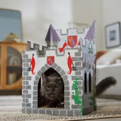 Frisco Castle Cardboard Cat House, 2-Story 10 Frisco Castle Cardboard Cat House, 2-Story -Cat Toy Shop 308822 PT4. AC SS1800 V1688677261
