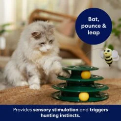 Frisco Bee & Leaf Cat Tracks Cat Toy With Catnip -Cat Toy Shop 308889 PT3. AC SS1800 V1695241917