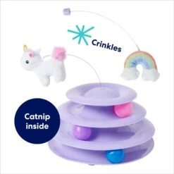 Frisco Unicorn & Rainbow Cat Tracks Cat Toy With Catnip 7 Frisco Unicorn & Rainbow Cat Tracks Cat Toy With Catnip -Cat Toy Shop 308891 PT2. AC SS1800 V1695760987