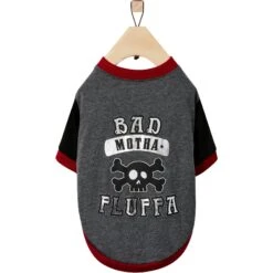 Frisco Bad Motha Fluffa Dog & Cat T-Shirt -Cat Toy Shop 312048 PT3. AC SS1800 V1644451643