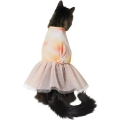 Frisco Tie Dye Pink Tutu Dog & Cat Dress -Cat Toy Shop 312152 PT2. AC SS1800 V1644531437
