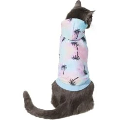 Frisco Palm Tree Dog & Cat Hoodie -Cat Toy Shop 312241 PT2. AC SS1800 V1644881952