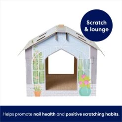 Frisco Greenhouse Cardboard Cat House -Cat Toy Shop 317737 PT2. AC SS1800 V1689351662