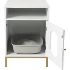 Frisco Elevated Side Table Litter Box Cover -Cat Toy Shop 322627 PT3. AC SS1800 V1653421283