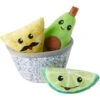 Frisco Guacamole Bowl Cat Toy With Catnip, Medium, 4 Count
