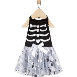 Frisco Silver Metallic Skull Dog & Cat Dress -Cat Toy Shop 335154 PT4. AC SS1800 V1658343223