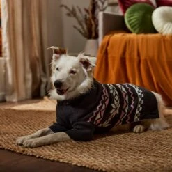 Frisco Gray Chevron Print Dog & Cat Sweater -Cat Toy Shop 353555 PT7. AC SS1800 V1660749506