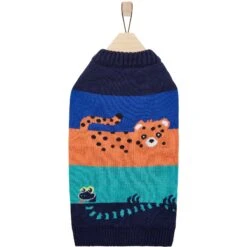 Frisco Anaconda Cheetah Colorblock Dog & Cat Sweater -Cat Toy Shop 353596 PT4. AC SS1800 V1659726300