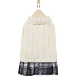 Frisco Plaid Dog & Cat Sweater Dress -Cat Toy Shop 353673 PT4. AC SS1800 V1659726618