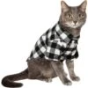Frisco Black Plaid Dog & Cat Shirt