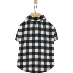 Frisco Black Plaid Dog & Cat Shirt -Cat Toy Shop 353682 PT3. AC SS1800 V1659726422