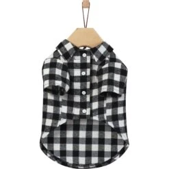 Frisco Black Plaid Dog & Cat Shirt -Cat Toy Shop 353682 PT4. AC SS1800 V1659726657