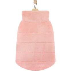 Frisco Lightweight Faux Fur Pink Puffer Dog & Cat Coat -Cat Toy Shop 353869 PT4. AC SS1800 V1659726835