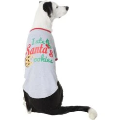 Frisco I Ate Santa's Cookies Dog & Cat T-Shirt -Cat Toy Shop 358293 PT2. AC SS1800 V1660758713