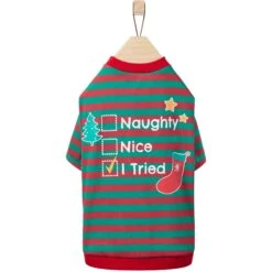 Frisco Naughty, Nice, I Tried Dog & Cat T-Shirt -Cat Toy Shop 358301 PT4. AC SS1800 V1660758716