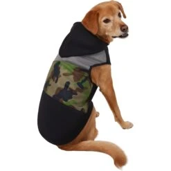 Frisco Army Camo Dog & Cat Hoodie -Cat Toy Shop 368774 PT4. AC SS1800 V1669101578