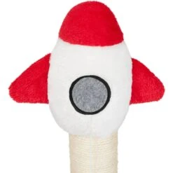 Frisco Rocket Ship 23" Sisal Cat Scratching Post With Play Base -Cat Toy Shop 371365 PT2. AC SS1800 V1664373475