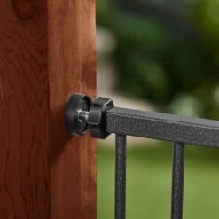 Frisco Outdoor Steel Arch Extra Tall Auto-Close Dog Gate -Cat Toy Shop 507102 PT5. AC SS1800 V1668736374