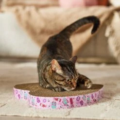 Frisco Valentine Heart Cat Scratcher Toy With Catnip -Cat Toy Shop 514862 PT3. AC SS1800 V1701364930